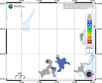 Mappa MCS - territori comuni