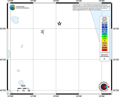 Mappa MCS - territori località
