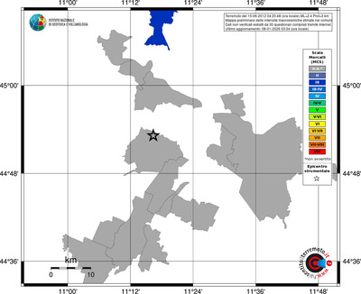 Mappa MCS - territori comuni