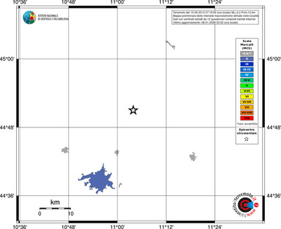 Mappa MCS - territori località