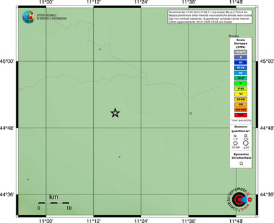 Mappa EMS - località