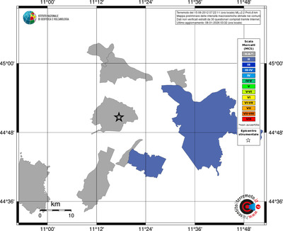 Mappa MCS - territori comuni