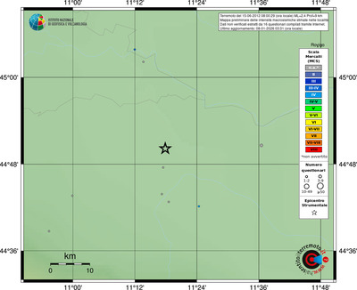 Mappa MCS - località