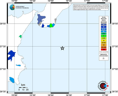 Mappa MCS - territori comuni