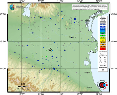 Mappa EMS - comuni