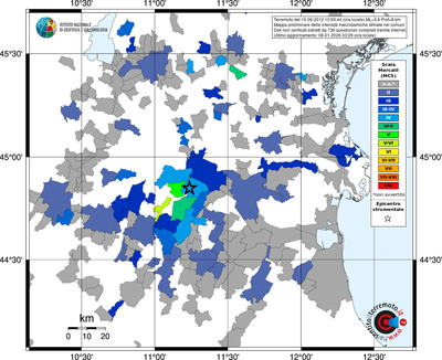 Mappa MCS - territori comuni