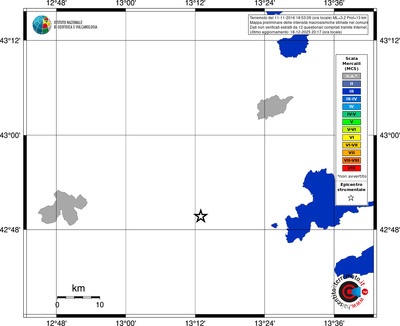 Mappa MCS - territori comuni