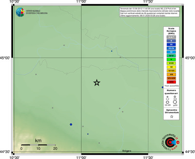 Mappa EMS - località
