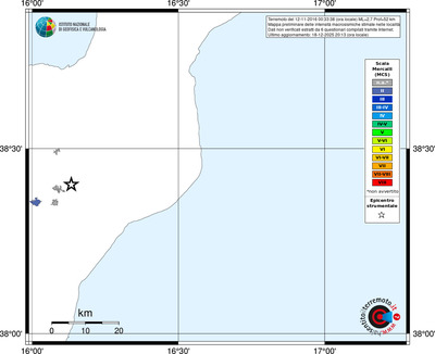 Mappa MCS - territori località