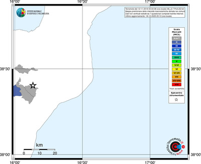 Mappa MCS - territori comuni