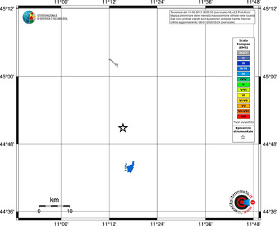 Mappa EMS - territori località