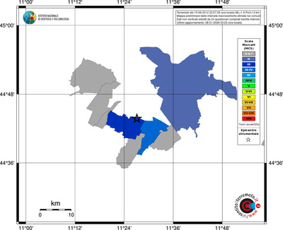 Mappa MCS - territori comuni