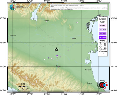 Mappa comuni con almeno 3 questionari
