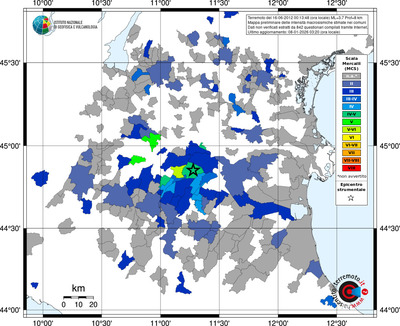 Mappa MCS - territori comuni