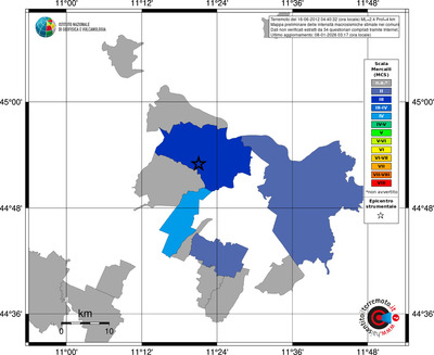 Mappa MCS - territori comuni