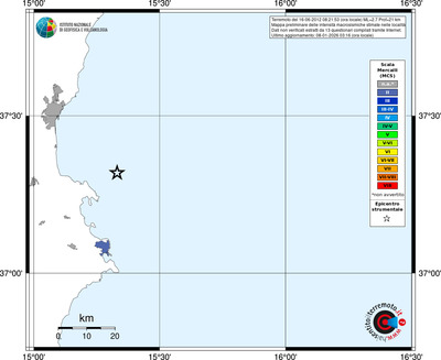 Mappa MCS - territori località