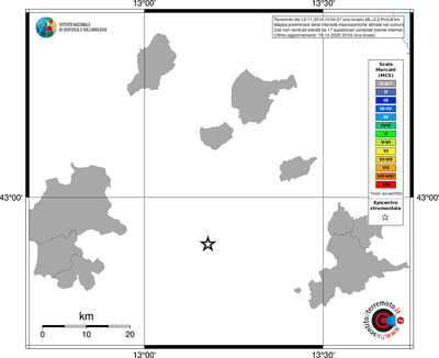 Mappa MCS - territori comuni