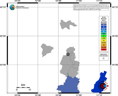 Mappa MCS - territori comuni