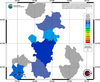 Mappa MCS - territori comuni