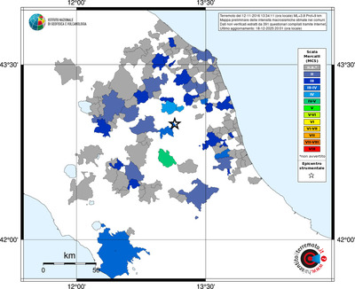 Mappa MCS - territori comuni