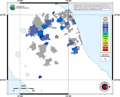 Mappa MCS - territori comuni