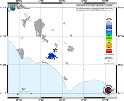 Mappa MCS - territori località