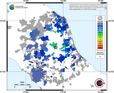 Mappa MCS - territori comuni