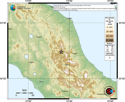 Mappa comuni con almeno 3 questionari