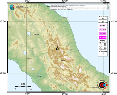 Mappa comuni con almeno 3 questionari