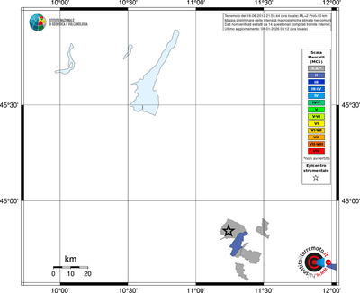 Mappa MCS - territori comuni