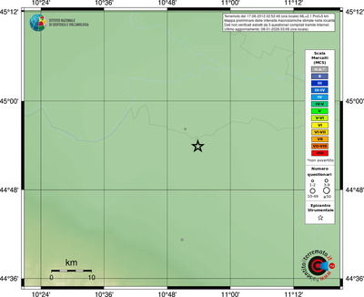 Mappa MCS - località