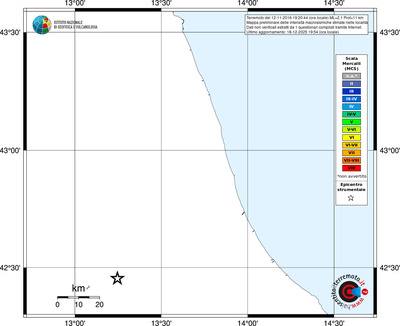 Mappa MCS - territori località