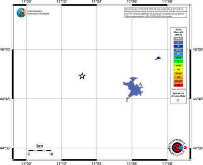 Mappa MCS - territori località