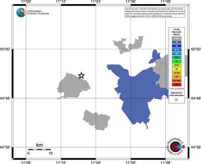 Mappa MCS - territori comuni
