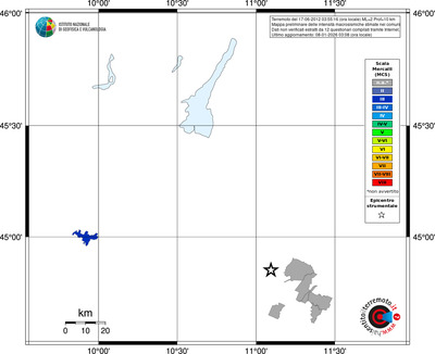 Mappa MCS - territori comuni