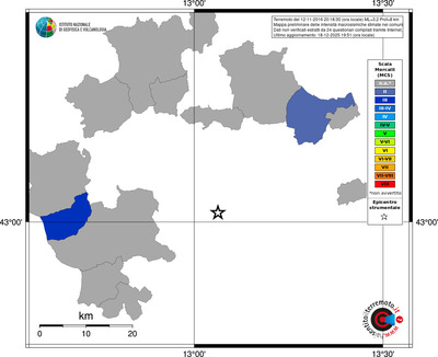 Mappa MCS - territori comuni