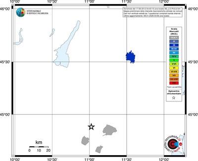 Mappa MCS - territori comuni