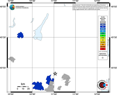 Mappa MCS - territori comuni