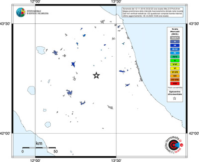 Mappa MCS - territori località
