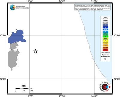 Mappa MCS - territori comuni