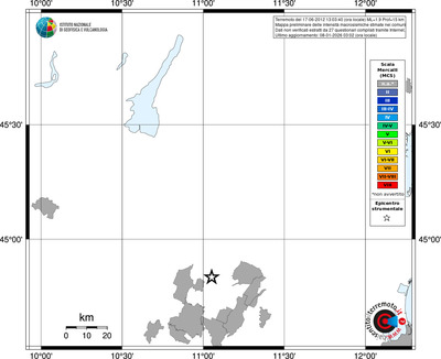 Mappa MCS - territori comuni