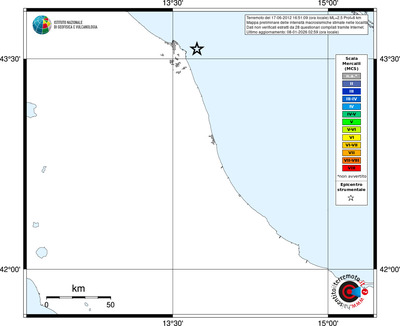 Mappa MCS - territori località