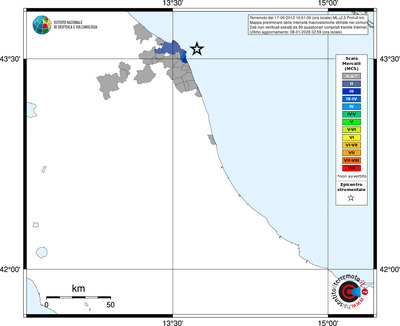 Mappa MCS - territori comuni