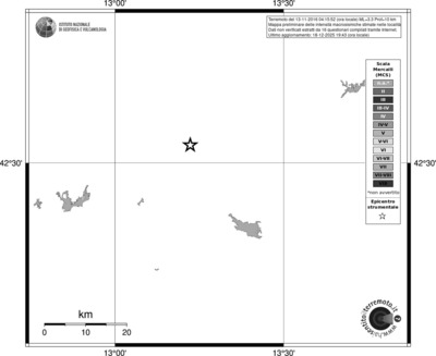 Mappa MCS - territori località