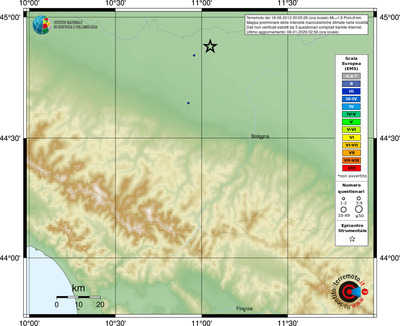 Mappa EMS - località