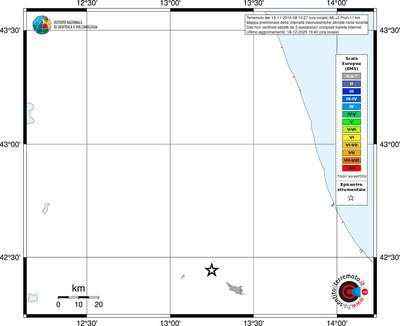 Mappa EMS - territori località