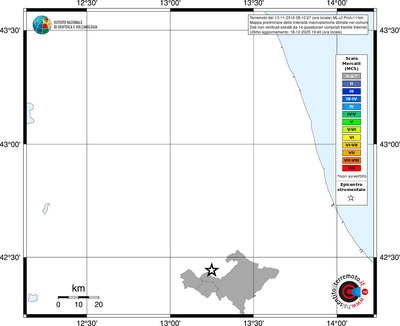 Mappa MCS - territori comuni