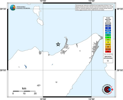 Mappa MCS - territori località