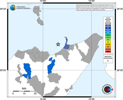 Mappa MCS - territori comuni