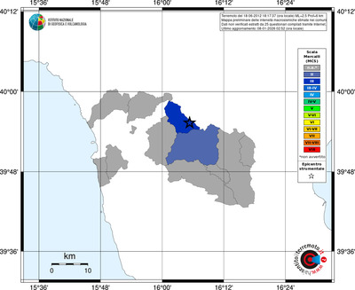 Mappa MCS - territori comuni